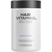 ราคา Codeage Hair s Biotin 10000 mcg Keratin Collagen 120 แคปซูล | Hair s with 10000 mcg biotin keratin collagen s A B12 C D3 สังกะสีและโปรไบโอติก (44867643083)