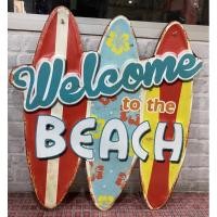 ราคา ของแต่งบ้านแต่งร้านป้ายสังกะสีเซิฟwelcome (11294540771)