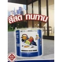 ราคา สีน้ำมันเคลือบเงาตราเป็ดหงส์ขนาด 0.8 ลิตร (17439361874)