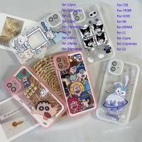 ราคา เคสสำหรับไอโฟน14/13/12 Promax Transparent เคสลายการ์ตูน Clear Case For iPhone 11,12,13,12promax,13promax,12pro (21952937314)