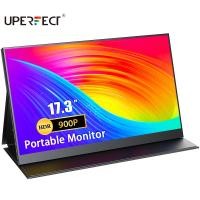 ราคา UPERFECT 【Local delivery】17.3Inch 1080P Monitor C-Type Portable Computer Display LCD Second Screen Built-In Speakers (15142762256)