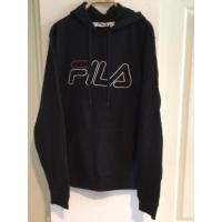 ราคา เสื้อ sweater มีฮูด แบรนด์ FILA ตำหนิ มือสอง (57851946143)