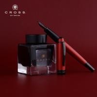ราคา Koshi (CROSS) Fountain Pen BAILY Baili ปากกาลายเซ็นโลหะสํานักงานธุรกิจของขวัญปากกาถุงหมึกของขวัญกล่อง (46762974772)