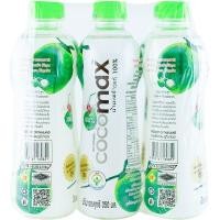 ราคา โคโค่แม็กน้ำมะพร้าวแท้ 100เปอร์เซ็นต์ 350มล. แพค 6 Cocomax Coconut Water 100percent 350ml. Pack 6 (47867603549)