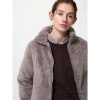 ราคา UNIQLO เสื้อแจ็คเก็ต ผ้าฟลีซ ขนนุ่ม มีซิป ผู้หญิง (E449753-000)