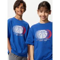 ราคา UNIQLO KIDS เสื้อยืด AIRism คอตตอน ลายกราฟิก UNISEX (E483516-000)