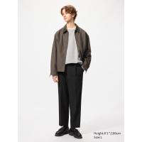 ราคา UNIQLO กางเกง Smart ขา 5 ส่วน | จับจีบ ผู้ชาย (E484898-000)