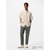 ราคา UNIQLO กางเกง Smart ผ้าคอตตอน ขา 5 ส่วน (ความยาวปกติ 64.5 - 70.5 cm)* ผู้ชาย (E479360-000)