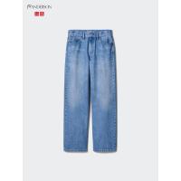 ราคา UNIQLO ยีนส์ ทรงตรง ผู้หญิง (E477207-000)