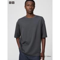 ราคา UNIQLO เสื้อยืด U AIRism คอตตอน คอกลม ทรงหลวม ผู้ชาย (E465185-000)