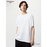 ราคา UNIQLO เสื้อยืดลายกราฟิกแขนสั้น PEACE FOR ALL (Ichiro Suzuki) ผู้ชาย (E479184-000)