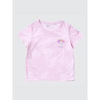 ราคา UNIQLO GIRLS เสื้อยืดแขนสั้น Sanrio characters UT ทรงครอป | ลาย My Melody UNISEX (E474737-000)