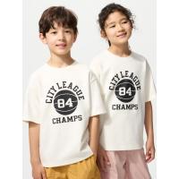 ราคา UNIQLO KIDS เสื้อยืด AIRism คอตตอน ลายกราฟิก UNISEX (E483515-000)
