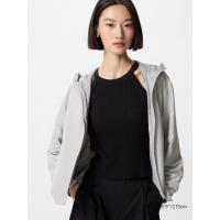 ราคา UNIQLO เสื้อฮู้ดพาร์กา ใส่ได้ 2 ด้าน ผู้หญิง (E465471-000)