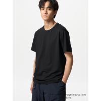 ราคา UNIQLO เสื้อยืด AIRism คอตตอน คอกลม ผู้ชาย (E454315-000)