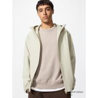 ราคา UNIQLO เสื้อฮู้ดพาร์กา BLOCKTECH (3D Cut) ผู้ชาย (E464024-000)