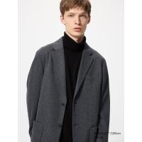 ราคา UNIQLO เสื้อแจ็คเก็ต ผ้าบรัชเจอร์ซี่ ผู้ชาย (E481006-001)