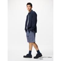 ราคา UNIQLO กางเกงขาสั้น Easy ผ้ายืด | ผ้าแชมเบรย์ ผู้ชาย (E479725-000)