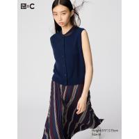 ราคา UNIQLO เสื้อกั๊ก ผ้าแคชเมียร์ คอกลม ผู้หญิง (E479673-000)