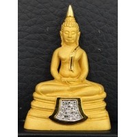 ราคา พระกริ่งหลวงพ่อโสธร รุ่นสร้างอุโบสถหลังใหม่ ออกปี 2542 เนื้อทองคำ ผ้าทิพย์ประดับเพชรแท้ นิยมและหายาก (001024)