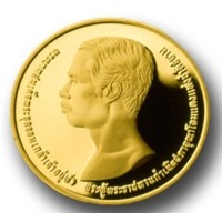 ราคา เหรียญ ร.5 ที่ระลึก 100 ปีสภากาชาดไทย ปี 36 เนื้อทองคำขัดเงา พิธีวัดบวรนิเวศ สภาพสวยมาก หายากมาก (000619)