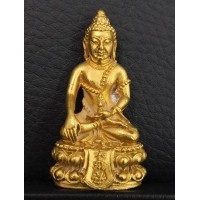 ราคา พระกริ่งคุ้มเกล้า เนื้อทองคำ หนัก 2 บาท พิมพ์นิยม ปี2522 พิธีใหญ่ ในหลวงเสด็จเททอง สภาพสวยพร้อมกล่อง (000480)
