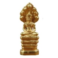 ราคา พระนาคปรกลพบุรี สธ. เนื้อทองคำพิมพ์ใหญ่ ปี 2534 นน.รวมกรอบ 22 g. สภาพสวย พิธีใหญ่ หายากมาก ราคาถูก (000701)