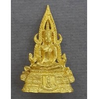 ราคา พระพุทธชินราช ภปร รุ่นปฏิสังขรณ์ เนื้อทองคำ พิมพ์เล็ก นน. 8.0 กรัม พิธีใหญ่ สภาพสวยเดิมๆพร้อมกล่อง (000795)