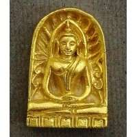 ราคา พระกำแพงเพชร พิมพ์ซุ้มกอ หลัง สธ. ปี2534 เนื้อทองคำ หนัก 15.8 กรัม สภาพสวย พร้อมกล่องเดิมๆ (000832)