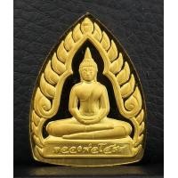 ราคา เหรียญเจ้าสัวหลวงพ่อโสธร เนื้อทองคำบริสุทธิ์ 99 หนัก 21.8 กรัม รุ่นสร้างอุโบสถ ปี2542 สภาพสวย หายาก (001042)