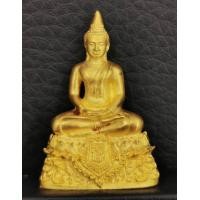 ราคา พระกริ่ง ๙ ทศวรรษ หลวงพ่อโสธร รุ่น 9 ทศวรรษ เนื้อทองคำ ปี 2558 No.16 สวยงามพร้อมกล่องเดิม ราคาต่ำจอง (001128)