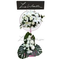 ราคา พวงหรีด LEW วาโย 6 LY006-2 (185)